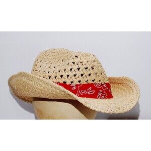 Faded Glory Womens Cowboy/Cowgirl Western Hat Very Nice Pre Owned One size